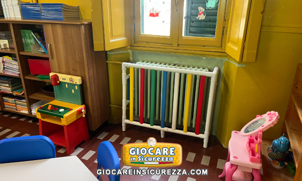 Protezioni di termo per la scuola con copritermo green design