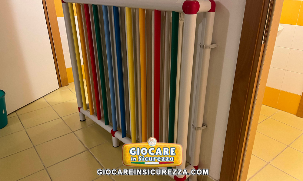 Radiatori con protezioni in tubolare plastico