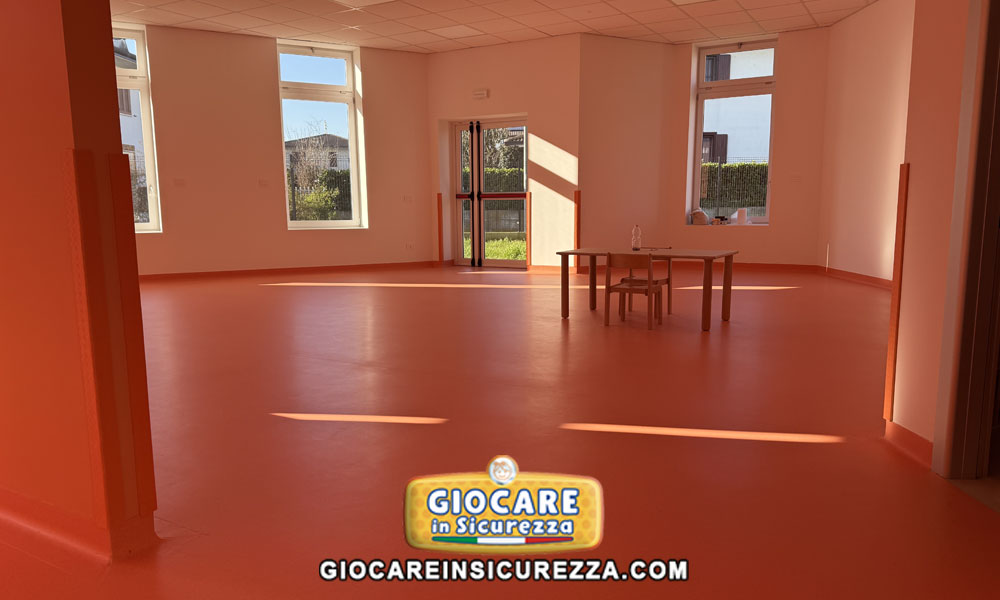 Protezioni gomma per spigoli e angoli per scuola materna